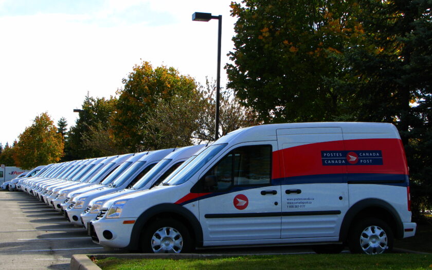 Canada Post Vehicles
